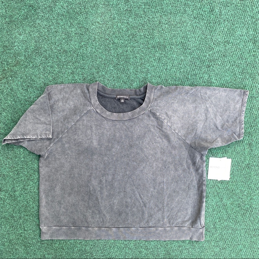 Beyond Yoga Vintage Wash Short Sleeve Pullover
